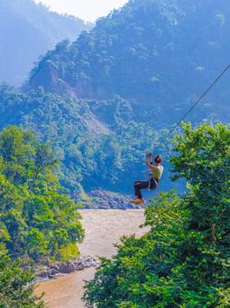 Zipline in Rishikesh