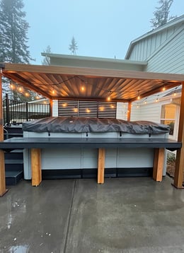 Spa bar top