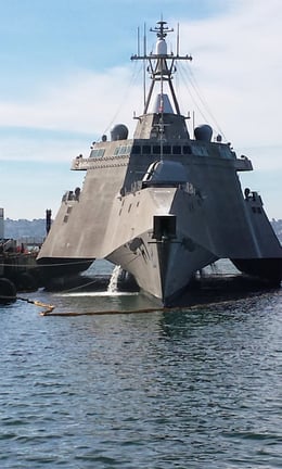 United States Navy stealth combat ship USS Independence class