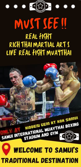 No visit to samui,Must see, ko samui muaythai boxing fight and training gym camp tonight