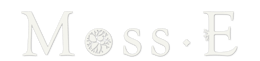 Moss.E's full logo with name and symbol