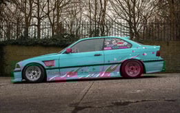 drift car bmw e36