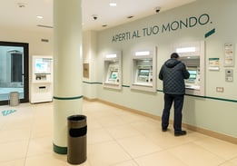 Filiale di credit agricole italia, progetto nel settore banche di BRB Engineering srl