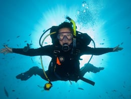 try-dive beginner experience in Funchal