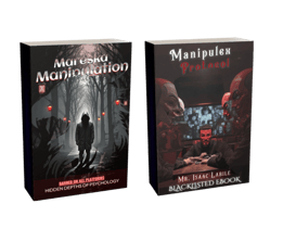 Mareska Manipulation and Manipulex Protocol duo bundle. Banned ebooks on Vexoner about psychology