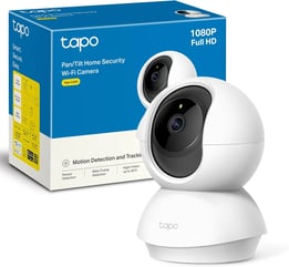Tapo C200 - Cámara IP WiFi 360° Cámara de Vigilancia FHD 1080p blanco