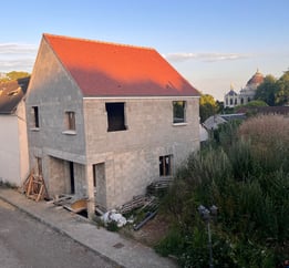 couverture d'une maison département du les Côtes d'Armor