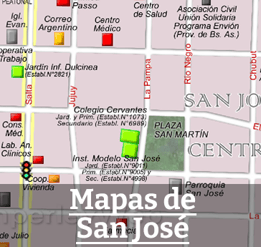 Mapas de San José