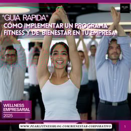 una mujer y un hombre haciendo pausas activas