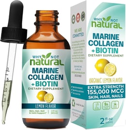  Biotin - Marine Collagen Elixir Plus Biotin Drops Supplements