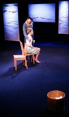 Laurent Bonnet, Cécile Vangrieken. "Une séparation" Véronique Olmi / Philippe Beheydt