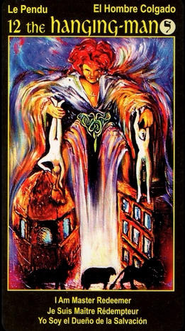 12 HANGING MAN Tarot Card I Am One Tarot Deck
