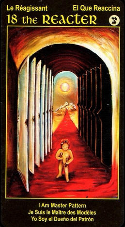 18 REACTER Tarot Card I Am One Tarot Deck