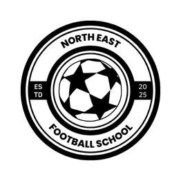 North East Football School logo