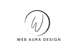 Web Aura design logo