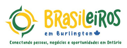 Brasileiros em Burlington logo
