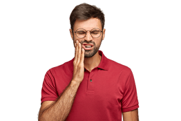 homme sensibilité dentaire chaud et froid hygiene-precision.com