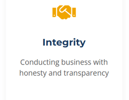  integrity in the middle 