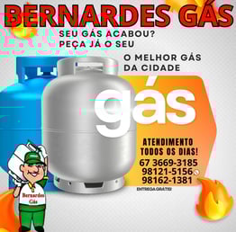 Bernardes Gás, revenda de gás em Paranaíba Vitrine