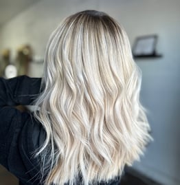 blonde ombre , hairstylist, balayage, blonde, hair salon, lavish