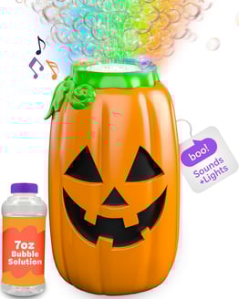 Halloween Bubble Machine | Indoor or Outdoor Halloween Decoration That Includes Spooky Sound Effects