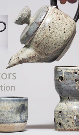 handmade pottery teapots by Perry Pottery. 
