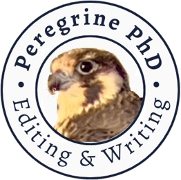 Peregrine PhD Editing and Writing logo