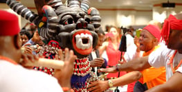 Igbo Mask - Celebration, Nigeria