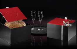 Il panettone “Ducati”in cappelliera Flamigni