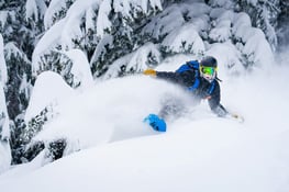 skiing