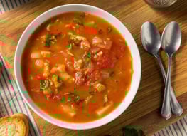 red clam chowder