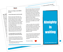 Almighty is waiting