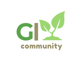 The logo for the GIY community; it incorporates a seedling.