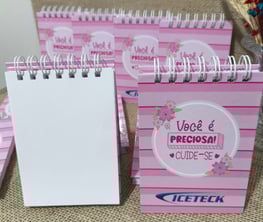 Bloco de anotações notepad logo