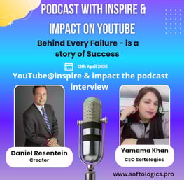 Yamama Ceof of Softologics appeared on a podcast on youtube