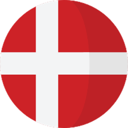 a flag of the danish flag of the country of denmark