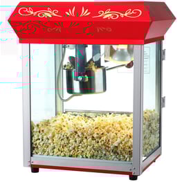 Pochoclera de uso comercial moderado USHO para eventos infantiles