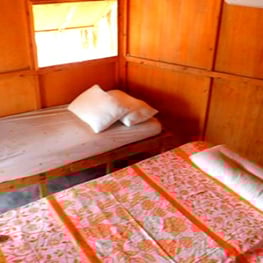 inside standard max 3 bungalow ac shared bathroom ras shitan nuweiba egypt