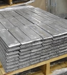 lead sheets for shielding from radiation