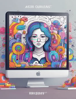 A digital illustration featuring a smartphone floating above a hexagonal platform, with gears and digital elements surrounding it. The screen displays a chatbot interface with various colored speech bubbles. The background is a solid light blue, emphasizing the technological theme. The text 'chatGPT' is displayed in 3D lettering on the right side.
