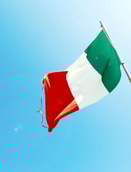 a flag of italy's national flag of italy