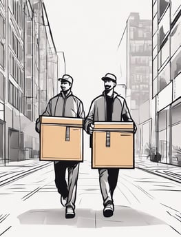 An aerial view of a parking lot with lots of solar panels