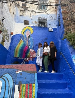 US Morocco tours private tour in the blue city Chefchaouin in Morocco