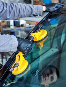 Glass repair on-site
