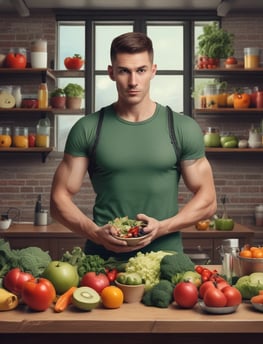 A gradient background with a blend of blue and orange colors. The phrase 'All the answers are within you.' is written in orange text, with the first part at the top and the second part at the bottom.