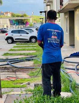 desentupimento com sucção