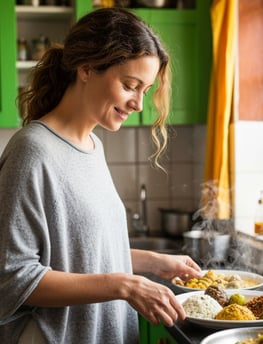 Tired of cooking, savouring authentic vegetarian food delivered by Nabhya Annam  cloud kitchen