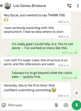 Confidential academic support services