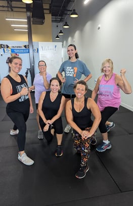 group of strong amazing women