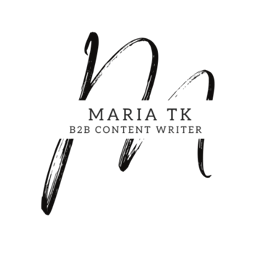 Maria TK B2B Content Writer logo